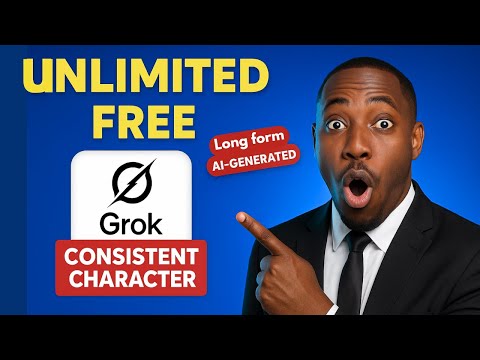 How to Create Long AI Videos with Consistent Characters Using Grok (Free & Unlimited Guide)