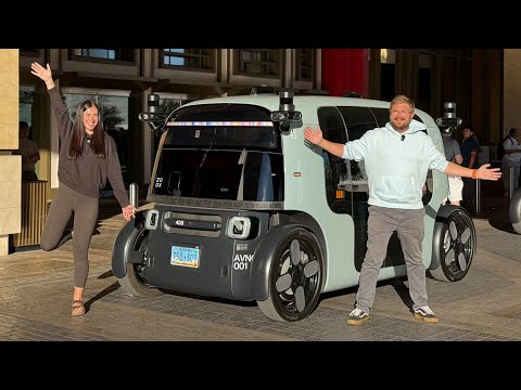First Ride In Zoox! Autonomous Ride Share w/ Purpose-Built Electric Carriages