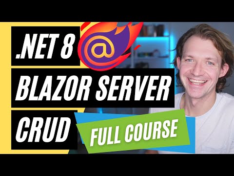 CRUD with the Blazor Server Render Mode in .NET 8 🔥