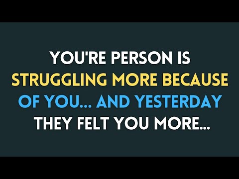 Your Person Is Struggling More Than You Know… Because of You..|| Psychology Facts