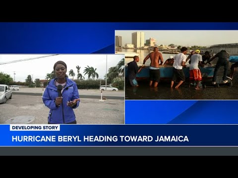 Hurricane Beryl set to make landfall in Jamaica as powerful Category 4 storm