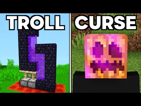 28 Ways to ANNOY Your FRIENDS in Minecraft