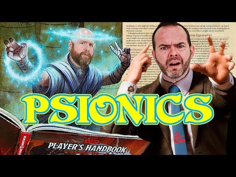Psionics | 5e Dungeons & Dragons | Web DM