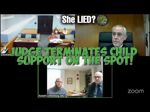 She LIED? Judge Terminates Child Support On The Spot!
