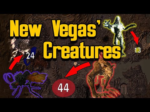 Where are Fallout New Vegas' Creatures?
