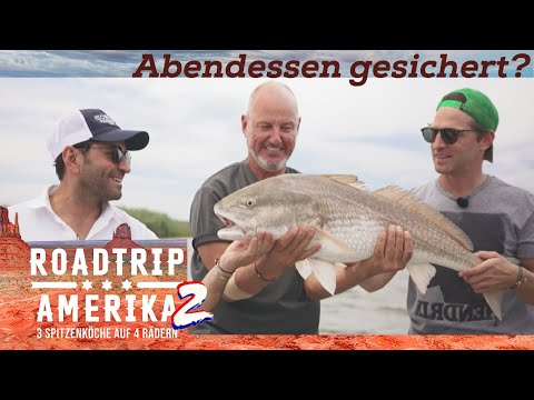 Küchenabenteuer auf hoher See 🐟 Fangen Alex, Frank und Ali ihr ABENDESSEN? | Roadtrip Amerika