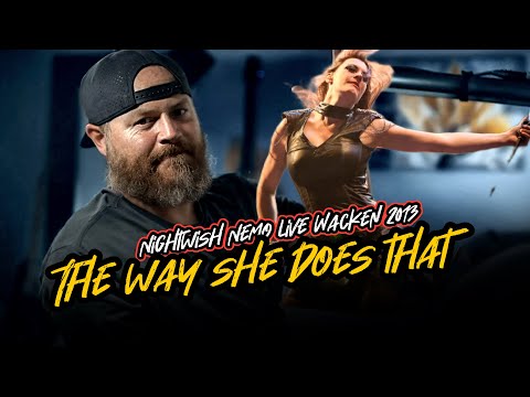 The Way She Does That | Nightwish Nemo Live at Wacken Open Air 2013 Reaction Video