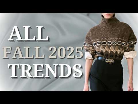 FALL-WINTER 2025-2026 FASHION TRENDS: Every Single Look Ranked (Complete Guide)
