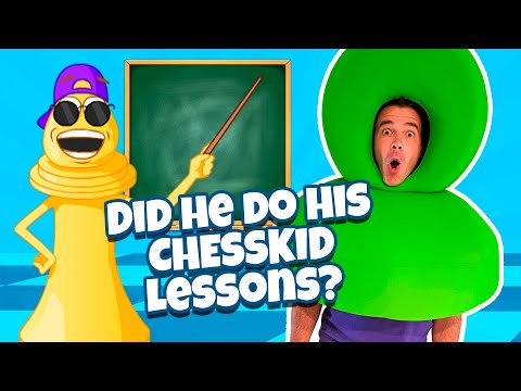 Did The GREEN PAWN Do His ChessKid Lessons?