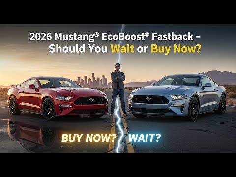 2026 Mustang® EcoBoost® Fastback – Should You Wait or Buy Now? (Full Breakdown)