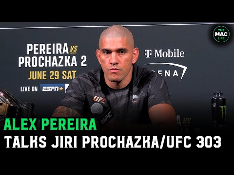 Alex Pereira on Jiri Prochazka's "shaman" comments: "If he doesn't believe, it's not my fault"