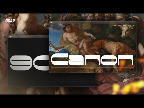 GSAP Casually Delivered This Cinematic Animated Landing Page Reveal