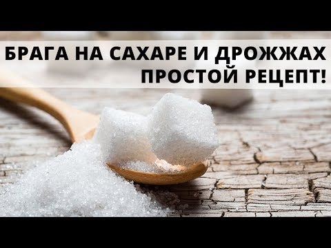 Ставим брагу на сахаре, воде и дрожжах. Несколько маленьких секретов.