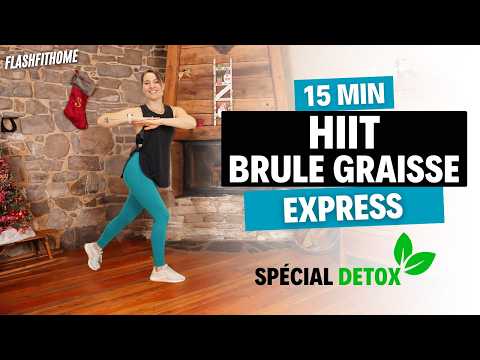 15 Min - HIIT Brûle Graisse pour PERDRE 20 KILOS rapidement SANS RÉGIME• Marine BIREN - FlashFitHome