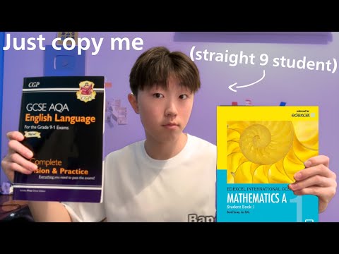 The EXACT STUDY ROUTINE that got me ALL 9s at GCSEs | Study tips, revision etc