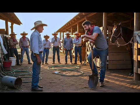 "Ese viejo no aguanta un día de trabajo aquí” Dijo el peón sin saber que él era el dueño del rancho