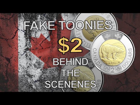 Canada's Largest Counterfeit Toonie Bust: millions of $2 coins scattered throughout the country