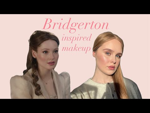 Bridgerton inspired makeup | pale skin makeup #bridgerton