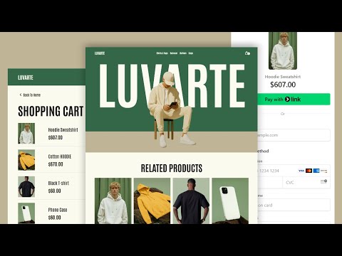 Ecommerce Store Website Using HTML CSS JavaScript & NodeJS And Stripe Payment