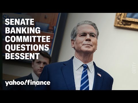 Treasury Secretary Scott Bessent testifies before the Senate Banking Committee