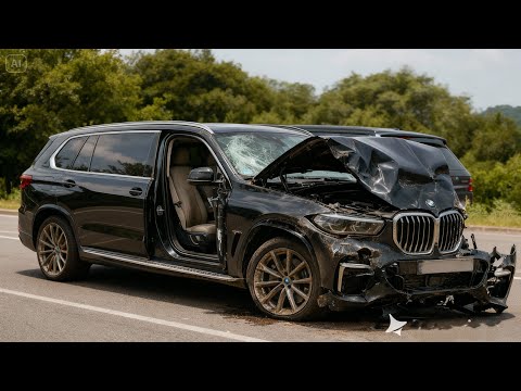 INCREÍBLE: ¡BMW X5 GRAVEMENTE DEFORMADO TRAS EL ACCIDENTE. LA RESTAURACIÓN QUE DEJA A TODOS EN SHOCK