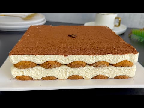 The Perfect Tiramisu in 10 Minutes ⏱️ No Cooking, Easy & Foolproof 😍