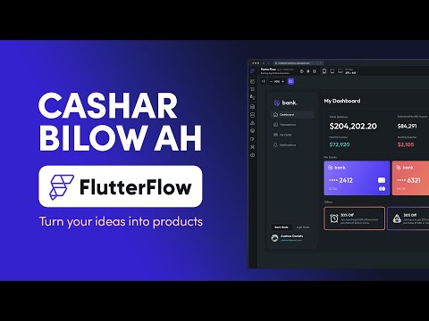 Cashar Bilow ah FlutterFlow -  NO-CODE DEV Crash Course Somali