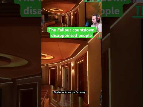 The fallout countdown disappointed fans as predicted