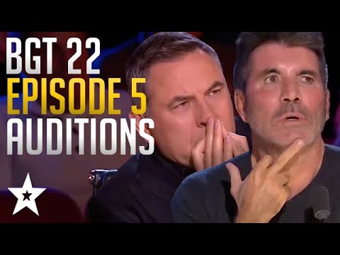 BRITAIN'S GOT TALENT 2022 Week 5 Episode 5 ALL AUDITIONS With Simon Cowell, David Walliams & MORE