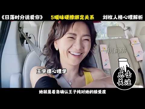 《日落时分说爱你》刘玫人格与心理解析3 2#王宇德#日落时分说爱你#刘玫