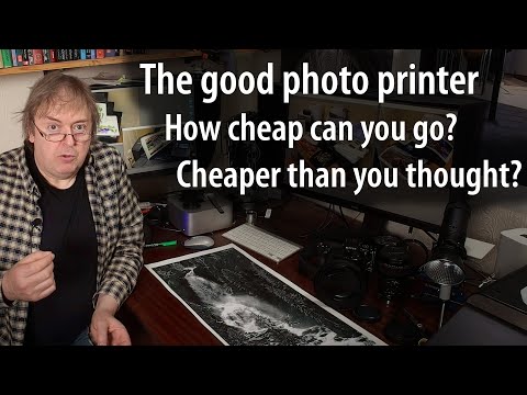 How cheap a printer can you get away with for good photo prints. When is quality too much work?