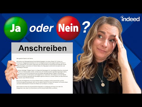 Anschreiben 2025: Was gehört rein und was NICHT!