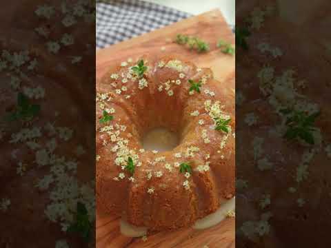 お花の魔法とケーキの午後💫エルダーフラワー🌿ハーブのある暮らし