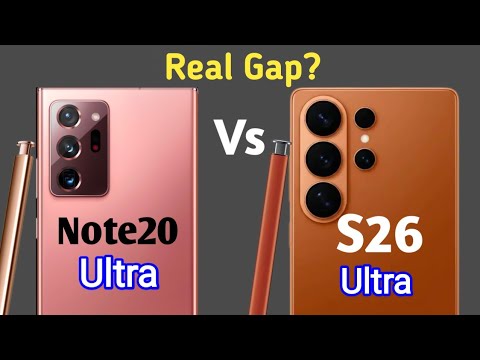 Note 20 Ultra Vs S26 Ultra//Shocking discovery!