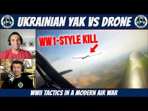Yak-52 Rams Drone — Ukrainian Pilots Take Down Z-16