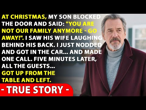 On Christmas Day, My Son Locked the Door and Said, “You Are No Longer Family...”  —  True Story