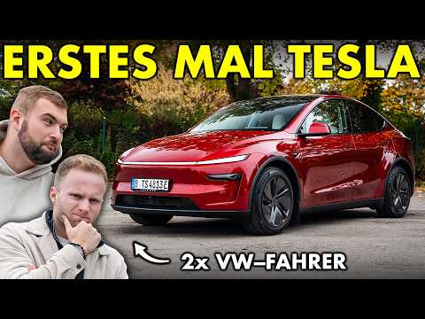 VW drivers REACT to TESLA | @maltedrivescars