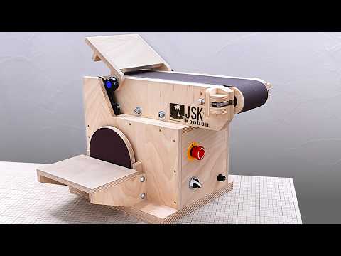 DIY Disc Sander & Belt Sander machine