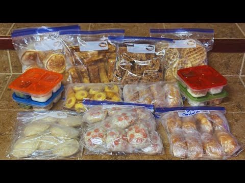 MEAL PREP with me! HUGE Meal Prep for Kids!!