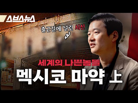 '마약 카르텔'이 점령한 나라 멕시코🇲🇽 [세계의 나쁜놈들 | 멕시코 마약 카르텔 편 | 경희대 박정원 교수] 스브스뉴스 | 인덕션