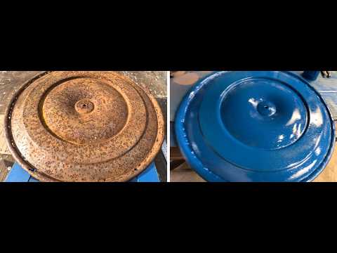 Can't Spell Can't: Bumpside FE Ford Truck Rusty Air Cleaner Restoration