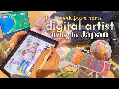 Digital artsit living in jpn✨full-time game artsit job, art commissions, knitting, & drawing!