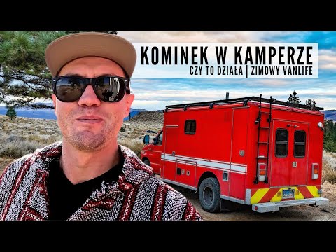 Kominek w Kamperze! | Van Life w Górach Kalifornii (Jesienne Przygody)