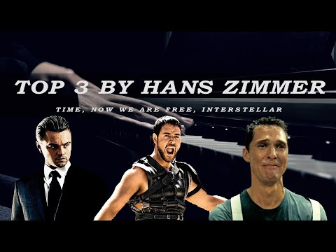 TOP 3 SONGS by Hans Zimmer | Cinematic Piano Cover