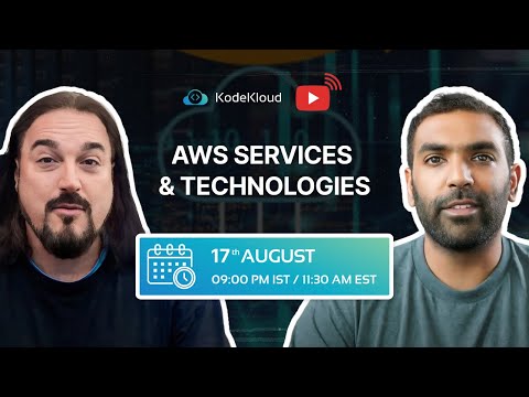 The Most commonly used AWS Services & Technologies | AWS Cloud Practitioner | KodeKloud Live