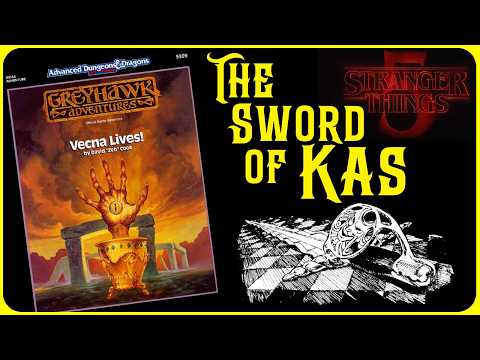 STRANGER THINGS : Will the Sword of Kas Be In It and What Is It?