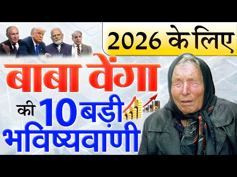 नए साल 2026 के लिए बाबा वेंगा की ये 10 बड़ी भविष्यवाणियां चौंका देंगी आपको! गोल्ड, भूकंप, एलियन युद्ध