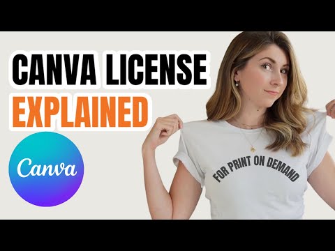 Can You Use Canva For Print on Demand (Canva License EXPLAINED!)