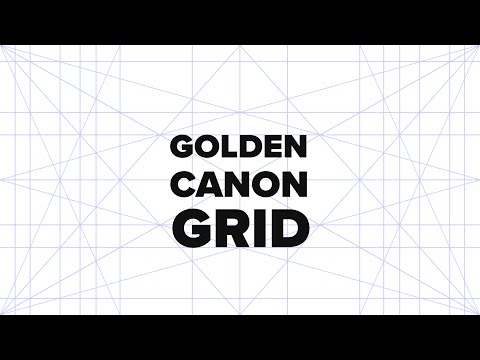 Golden Canon Grid for UI Design