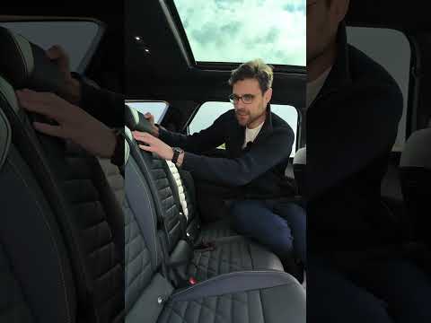 💡Rear seats of the 7-seater setup in the Peugeot e-5008 AWD